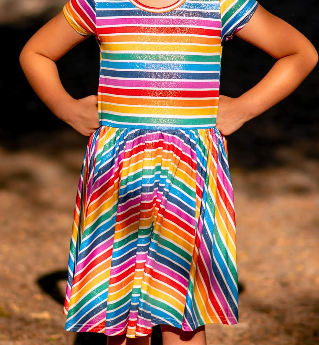 rainbow dress short Floating By Plunging Neckline Mini Dress Sequin Rainbow