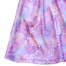 Load image into Gallery viewer, Lovely Lilac Glitter -Short Sleeve Twirl Dress