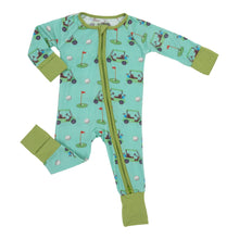 Load image into Gallery viewer, Golf A Round Baby Bamboo Zippy