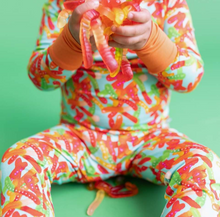 Load image into Gallery viewer, Gummy Worms Bamboo 2-Piece Long Sleeve Set