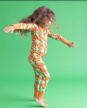 Load image into Gallery viewer, Gummy Worms Bamboo 2-Piece Long Sleeve Set