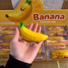 Load image into Gallery viewer, Crunchy Banana Squishy 12/pk | A104