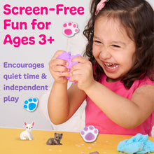 Load image into Gallery viewer, Sensory Mini Play Kit Jar with Cloud Clay: Pets Theme