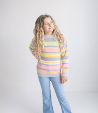 Load image into Gallery viewer, Striped Fuzzy Sweater