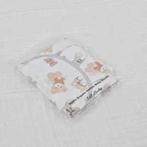 Bear Hugs Baby Sleep Swaddle 100% Organic Cotton
