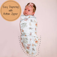 Load image into Gallery viewer, Bear Hugs Baby Sleep Swaddle 100% Organic Cotton