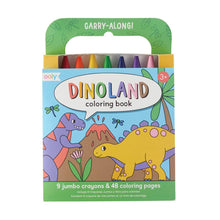Load image into Gallery viewer, Carry Along Crayon &amp; Coloring Book Kit-Dinoland