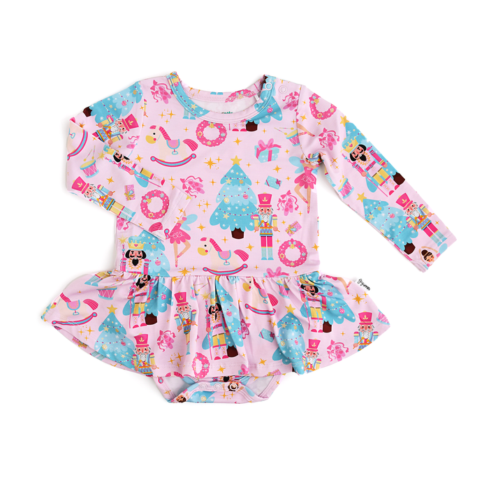 Natalie Nutcracker Bamboo Christmas Twirl Outfit