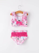Load image into Gallery viewer, Pink TS Girls Swimsuit