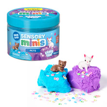 Load image into Gallery viewer, Sensory Mini Play Kit Jar with Cloud Clay: Pets Theme