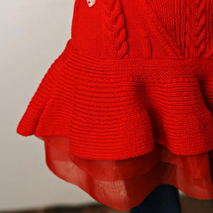 Red-skirted Sweater