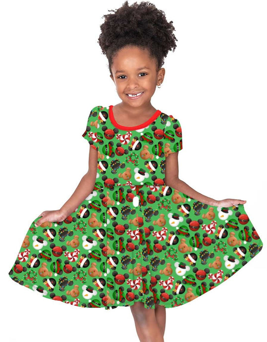 Holiday Magic Twirl Dress