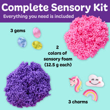 Load image into Gallery viewer, Sensory Surprise Squishy Foam Bucket - Unicorn Charms