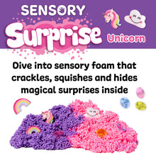 Load image into Gallery viewer, Sensory Surprise Squishy Foam Bucket - Unicorn Charms