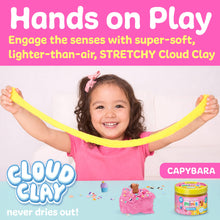Load image into Gallery viewer, Sensory Mini Play Kit Jar with Cloud Clay: Capybara Theme