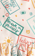 Load image into Gallery viewer, Positive Affirmations Dress