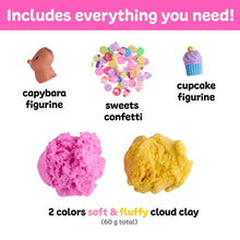 Load image into Gallery viewer, Sensory Mini Play Kit Jar with Cloud Clay: Capybara Theme