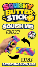 Load image into Gallery viewer, Fun Doh Rainbow Butter Slow Rise Squishy - 12/Display: Wholesale Price