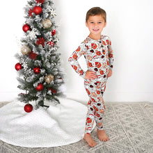 Load image into Gallery viewer, Rudolph Two Piece Bamboo Christmas Pajamas