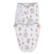 Load image into Gallery viewer, Bear Hugs Baby Sleep Swaddle 100% Organic Cotton