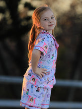 Load image into Gallery viewer, Purple TS Pajama Set
