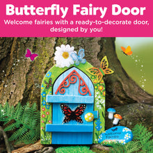 Load image into Gallery viewer, Butterfly Fairy Door - DIY Craft Kit for Kids