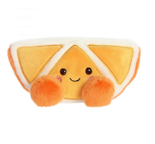 Load image into Gallery viewer, 5" Plush Mandarin Palm Pal Stuffed Animal