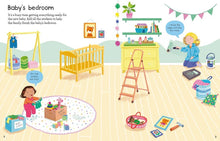 Load image into Gallery viewer, First Sticker Book The New Baby : Usborne