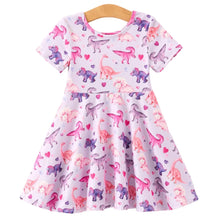 Load image into Gallery viewer, Dino Heart Dress