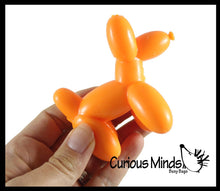 Load image into Gallery viewer, 1 Mini Balloon Dog Doh Filled Stress Ball - Cute Squishy Sen