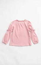 Load image into Gallery viewer, Sweet Pea Peasant Top: Pink Nectar
