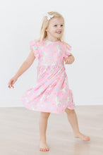 Load image into Gallery viewer, My Little Unicorn Flutter Sleeve Twirl Dress