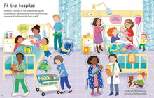 Load image into Gallery viewer, First Sticker Book The New Baby : Usborne
