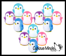 Load image into Gallery viewer, 1 Penguin Shaped Thick Glue/Gel Syrup Molasses Stretch Ball