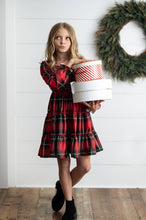 Load image into Gallery viewer, Plaid Smocked Dress