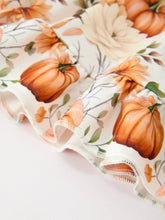 Load image into Gallery viewer, Pumpkin Floral Ruffle Dress