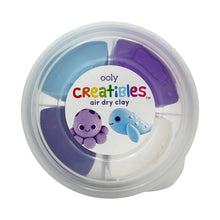 Load image into Gallery viewer, Creatibles D.I.Y. Air-Dry Clay Kit: Ocean BFFs (Set of 4)