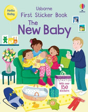 Load image into Gallery viewer, First Sticker Book The New Baby : Usborne