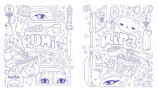 Load image into Gallery viewer, Unofficial KPop Demon Hunters Activity Book by Lila Violet: Paperback; 48 pages / English