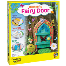 Load image into Gallery viewer, Butterfly Fairy Door - DIY Craft Kit for Kids