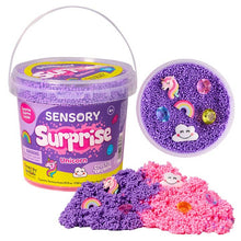 Load image into Gallery viewer, Sensory Surprise Squishy Foam Bucket - Unicorn Charms