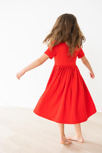 Red Twirl Dress