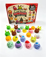 Load image into Gallery viewer, Christmas Dumpling Advent Calendar 24‑Pcs Squishy Toy Set