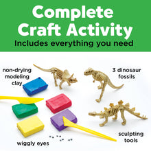 Load image into Gallery viewer, Create with Clay Dinosaurs - DIY Craft for Kids