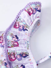 Load image into Gallery viewer, Girl Ruffle One Piece Swimsuit