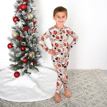 Load image into Gallery viewer, Rudolph Two Piece Bamboo Christmas Pajamas