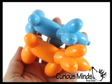 Load image into Gallery viewer, 1 Mini Balloon Dog Doh Filled Stress Ball - Cute Squishy Sen