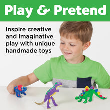 Load image into Gallery viewer, Create with Clay Dinosaurs - DIY Craft for Kids