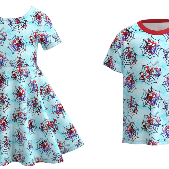 Amazing Spider Friends Tee and Dress