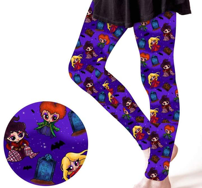 Hocus Pocus Leggings-Adult sizes